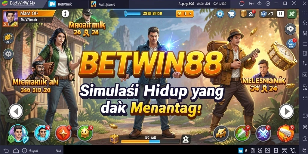 Tampilan menarik dari gameplay BETWIN88 yang dinamis dan interaktif.