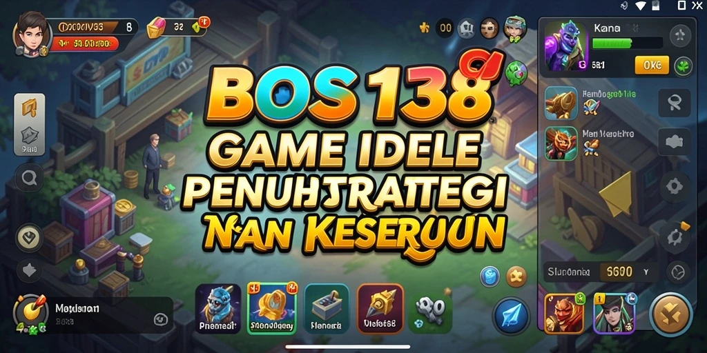 Tangkapan layar gameplay BOS138 yang menampilkan aksi seru dan manajemen sumber daya.