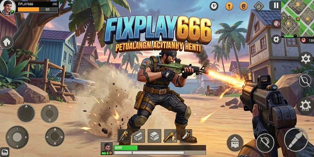 Tampilan mendebarkan dari gameplay FIXPLAY666 dengan aksi yang seru.
