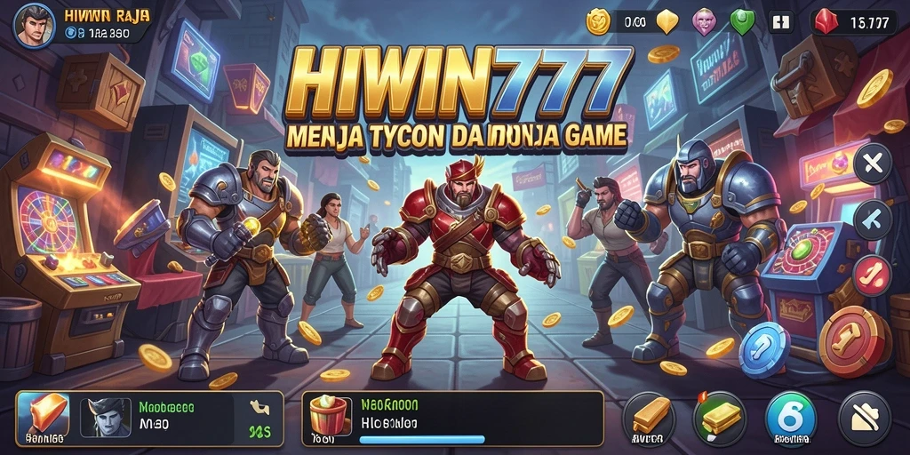 Gameplay Tycoon yang seru dan interaktif di HIWIN777.