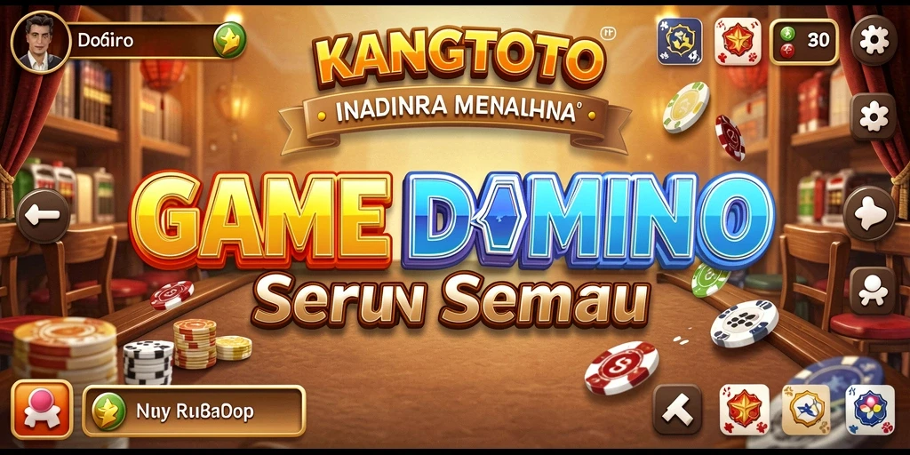 Tangkapan layar gameplay Domino KANGTOTO yang menampilkan aksi seru.