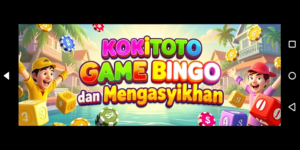 Screenshot KOKITOTO menampilkan gameplay seru Bingo.