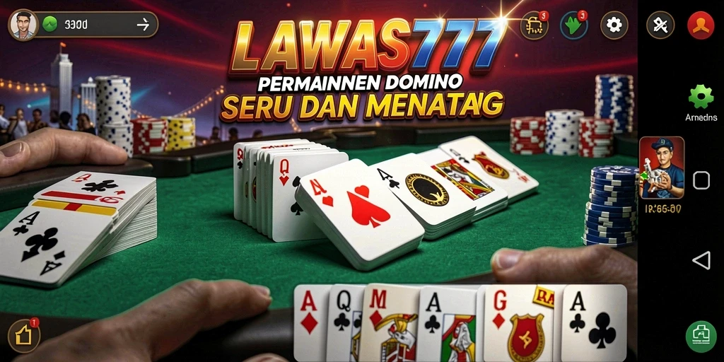 Gameplay LAWAS777 yang seru dan kompetitif dalam Domino.