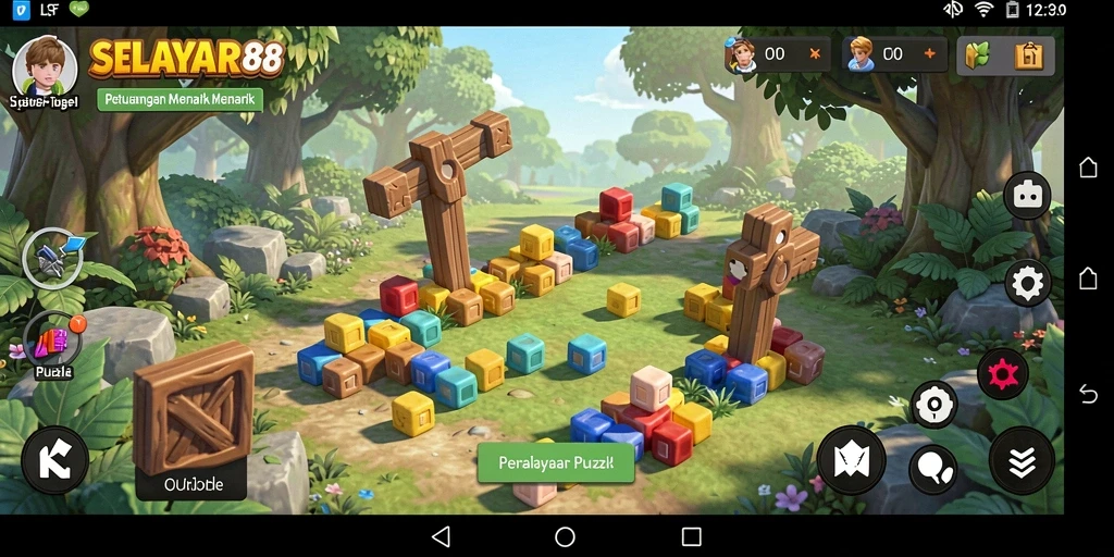 Tampilan gameplay menarik dan tantangan menantang dalam SELAYAR88.