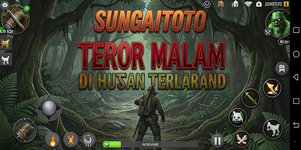 Screenshot menampilkan suasana mencekam dalam game SUNGAITOTO.